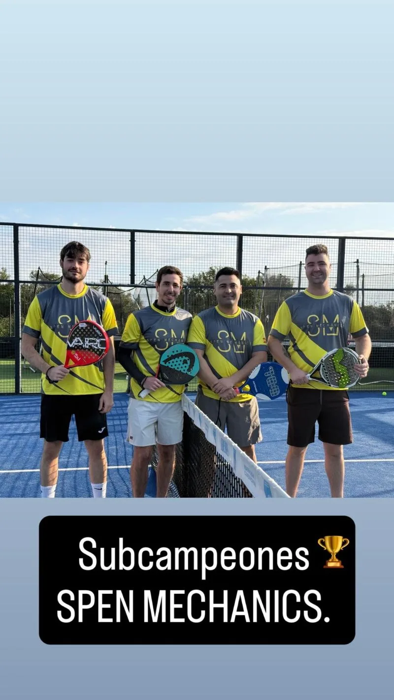 Subcampeones en el torneo de pádel de la Cámara de Comercio de Castellón — foto 1